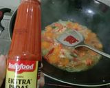 Foto langkah ke 3 dari resep 09. Udang Mawut Pedas Asam Manis.