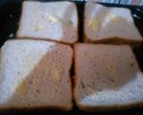 A picture of step 3 of Veg sandwich.