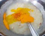 A picture of step 5 of Rava Kesari.
