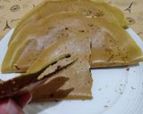 Foto langkah ke 4 dari resep (10.2) Martabak Pandan Tipis.