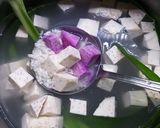 Hình bước làm 3 của món Chè khoai môn sầu riêng