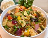 A picture of step 6 of Mixed Vegetable Stew.