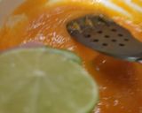 A picture of step 3 of Mango cilli milli.