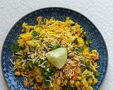 A picture of step 7 of Basanti Poha.