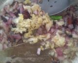 A picture of step 2 of Masoor Dal pulao.