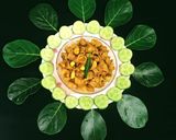 A picture of step 8 of Raw Jackfruit Curry.