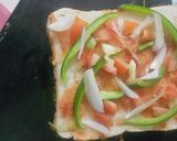 A picture of step 3 of Chicken cheese sandwich.
