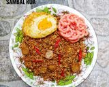 Foto langkah ke 6 dari resep Nasi Goreng Sambal Roa.