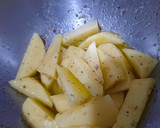 Foto langkah ke 1 dari resep Potato Wedges.