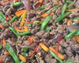 Foto langkah ke 2 dari resep Tumis Buncis wortel Daging.