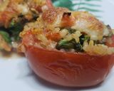 Foto del paso 8 de la receta: Tomates rellenos de arroz al pesto