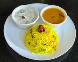 A picture of step 9 of Lemon 🍋 Rice With Cucumber 🥒 Pachadi.