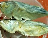 Foto langkah ke 1 dari resep Pepes ikan peda daun singkong di rice cooker.