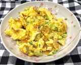 A picture of step 7 of Mayonnaise Scallion Omelet.
