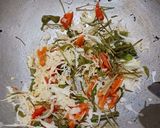 A picture of step 3 of Veg Thukpa Soup (my version).