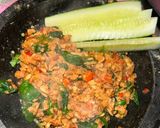 Foto langkah ke 6 dari resep Sambal tempe bayam.