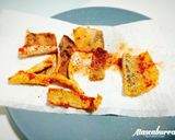 Foto del paso 7 de la receta: Atascaburras con alioli de curry gratinado y chips de bacalao