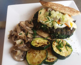 Foto del paso 7 de la receta: Hamburguesa de espinacas