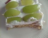 A picture of step 11 of Fresh fruit biscuit pudding.