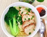 Hình bước làm 4 của món Mì Xá Xíu