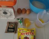 Foto langkah ke 1 dari resep 📑 Steamed Topo Map Love Cake.
