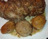 Foto del paso 2 de la receta: Pechuga de pavo campero relleno de longaniza fresca y beicon