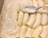 Foto del paso 6 de la receta: Pastel relleno con plátano y crema de leche condensada