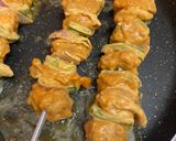 A picture of step 5 of Chicken tikka.