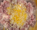 Foto del paso 3 de la receta: Hamburguesa de queso y carne mixta