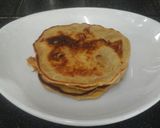 A picture of step 8 of Vegan Pancakes with Strawberry sauce.