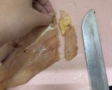 Hình bước làm 3 của món Ức gà xào nấm