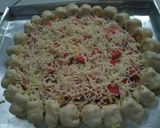 Foto langkah ke 14 dari resep Cheesy Bites Pizza | Pizza dgn pinggiran keju.