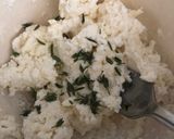 A picture of step 1 of Fresh ricotta with lemon, herbs and olive oil.