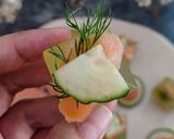 Foto del paso 6 de la receta: Gelatina de Pepino y Salmón
