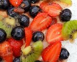 A picture of step 11 of Fruity moist chocolate cake.