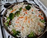 Φωτογραφία βήματος 4 της συνταγής Noodles με λαχανικά