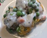 A picture of step 9 of Meatball PotPie.