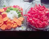 Foto del paso 1 de la receta: Salsa con tomate en fruta!