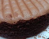 Foto langkah ke 11 dari resep Chocolate Cotton Sponge Cake.