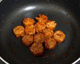 A picture of step 7 of Pan-Fried Chilled Shumai with Spicy Gochujang Sauce.