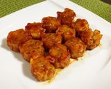A picture of step 8 of Pan-Fried Chilled Shumai with Spicy Gochujang Sauce.