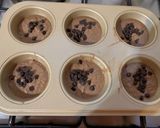 A picture of step 2 of Healthy Oat, Cocoa, and Coconut Muffins.