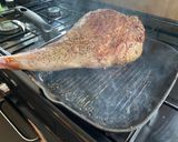 A picture of step 1 of Roast leg of Lamb.