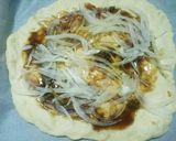 A picture of step 7 of Pizza Toppings - Teriyaki Chicken.