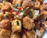 Foto langkah ke 3 dari resep Tahu lada cabe garam.