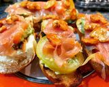 Une image de l'étape 5 de Salmon avocado toast.