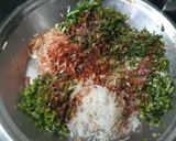 A picture of step 1 of Vegetable gharvada.