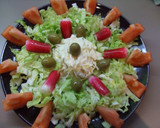 Foto del paso 4 de la receta: Ensalada de col china y rábano negro