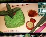A picture of step 3 of Pesto Rice with Basil Lemon Flavour.