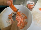 สลัดปูอัด ไข่กุ้ง